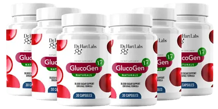 GlucoGen17 6 bottles -image